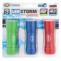 Led Flashlight Grn 62L (Pack Of 6)