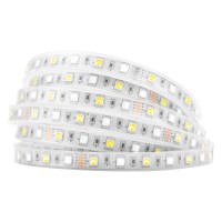 Btf-Lighting 5050 Rgbw Rgb+Cool White(6000K-7000K) 150Rgb+150White Led 16.4Ft 60Leds/M Multi-Colored Led Tape Lights Ip67 Silicone Tube Waterproof 12Mm Tube Dc12V For Bedroom Kitchen Home Decoration