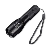 Modoao 1500Lm Led Waterproof Tactical Flashlight With 5 Light Modes For Hiking, Camping, Emergency (1 Pack)