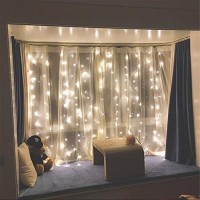 Trickortreat Synchkg086176 Curtain Lights, 3M3M, Cool White