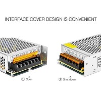 Btf-Lighting Ac100-240V To Dc5V60A Max300W Suit Dc5V1A~Dc5V60A Switching Power Supply Device Transformer Power Adapter Converter Jack For Ws2812B Ws2811 Ws2813 Sk6812 Etc Led Strip/String/Led Matrix