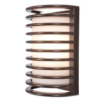 Bermuda - Led Outdoor Rubbed Bulkhead Wall Light - 11