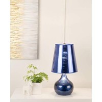 Ok Lighting Ok-818Bl Luster 3-Way Table Touch Lamp, 9.25