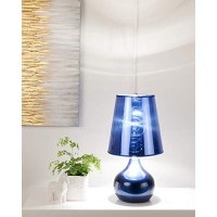 Ok Lighting Ok-818Bl Luster 3-Way Table Touch Lamp, 9.25