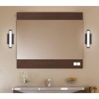 Lithonia Lighting Contemporary Square 1 Foot Bronze 3K Led Decorative Wall Light, Sconce