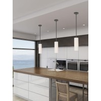 Livex 5213091 Contemporary Modern One Light Mini Pendant From Meridian Collection In Pwt Nckl Bs Slvr Finish Brushed Nick