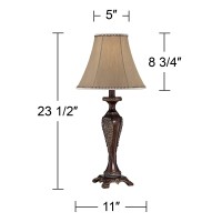 Regency Hill Hanna Traditional Accent Table Lamp 23.5