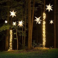 14 White Star Outdoor Decoration Christmas Led Star Decor Moravian Star Christmas Light