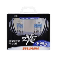 Sylvania - 893 Silverstar Zxe Fog High Performance Halogen Fog Light Bulb - Bright White Light Output, Hid Attitude, Xenon Fueled Technology (Contains 2 Bulbs)