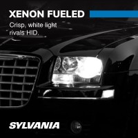 Sylvania - 893 Silverstar Zxe Fog High Performance Halogen Fog Light Bulb - Bright White Light Output, Hid Attitude, Xenon Fueled Technology (Contains 2 Bulbs)