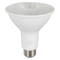 Sylvania Led Par30 Flood Light Bulb, 65W = 9W, 10 Year, Non-Dimmable, 800 Lumens, 3000K, Warm White - 2 Pack (79280)