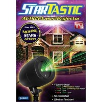 Startastic Holiday Light Show Action Laser Light Projector As Seen On Tv