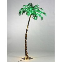 Lightshare Zls5Ft Lighted Palm Tree, 5-Feet, Multicolor