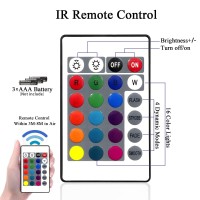 LED Vase Lights At a glance The immersible led lights have IP68 waterproof rating color changing led tea lights10 mini RgB LEDs inside The in pool lighting products have IR remote control and available in 13 colors and Features 13 color selections flash s