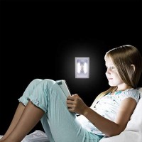 Litezall Cob Led Light Switch (12-Pack) W/ 200 Lumen - Wireless Portable Night Light - Cordless Stick On Lights For Closet, Cabinets, Pantry, & Kitchen - Batteries Included