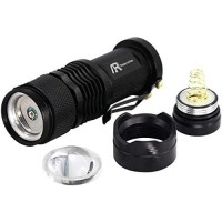 Ar Happy Online 3 Pack Red Light Flashlight, 3 Modes Mini Red Led Flashlight, Zoomable Red Flashlight Torch With Clip For Night Vision, Astronomy, Aviation, Night Observation