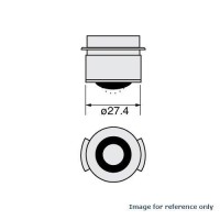 Osram 54689 Btr Halogen Bulb 120V 1000W