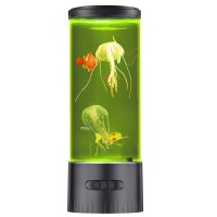 Calover Large Jellyfish Lamp Gifts For Kids Adults Electric Fantasy Tank Aquarium Night Mood Light For Birthday Holiday Home Christmas Decoration Relaxion