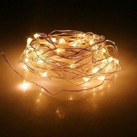 10Ft 30 Led Warm Mini Lights Battery Operated Fairy Lights Twinkle String Waterproof Starry Locker Lights For Girls In Middle Sc