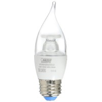 Feit Efc/300/Led/Cold 40 Watt Equivalent Medium Base Flametip Chandelier Cold Start Led