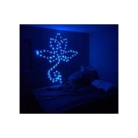 Anjaylia 10Ft3M 30Leds Blue Fairy Lights Battery Operated String Lights For Party Home Festival Decorations