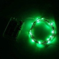 Anjaylia Green Fairy Lights 10Ft3M 30Leds Bright Light St Patricks Day Decorations Lights