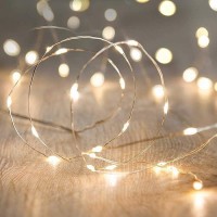 Anjaylia Led Fairy String Lights 10Ft3M 30Leds Firefly String Lights Garden Home Party Wedding Festival Decorations Crafting B