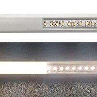 Lightingwill 5-Pack V-Shape Led Aluminum Channel System 3.3Ft/1M Anodized Silver Flush Corner Mount For <12Mm Width Smd3528 5050 Led Strips With Oyster White Cover, End Caps And Mounting Clips V03S5