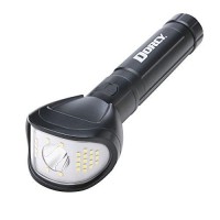 Dorcy 850-Lumen Wide Beam Led Flashlight With Dimmer Switch, Black (41-4346)