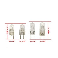 Vstar G8 120V 35W Halogen Light Bulbs(10 Pcs)