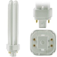 Circle (10 Pack) Pld-26W 841, 4 Pin G24Q-3, 26 Watt Double Tube, Compact Fluorescent Light Bulb, Replaces Sylvania 20669 Cf26Dd/E/841. Philips 38337-2 - Pl-C 26W/841/4P/Alto