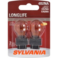 The SYLVANIA 3157NA4157NA Long Life Mini Bulb makes a perfect direct replacement solution for your car or trucks interior or exterior lighting These bulbs offer increased longevity and have been engineered to withstand a sizeable amount of road shock and 