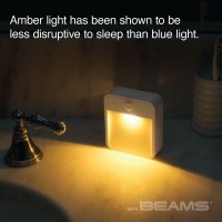 Mr Beams 20 Lumen Amber LED Motion Sensing Nightlight, 3