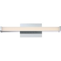 Quoizel Pcpe8519C Promenade Acrylic Led Bath Bar Vanity Wall Lighting, 1-Light, 8 Watt, Polished Chrome (5