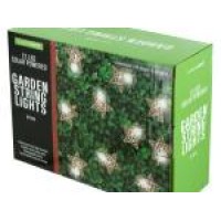 Silver Star Led Solar String Lights