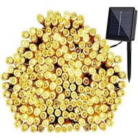 Gdealer Solar String Lights 72' 200 Led Solar White Solar Powered Waterproof Starry Fairy Outdoor String Lights Christmas Decoration Lights For Garden Path, Party, Bedroom Decoration (1)