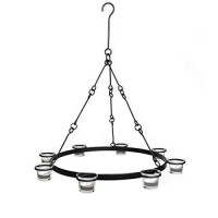 Illuminate Your Gazebo With This Fully Assembled 6-Candle Sunjoy Hanging Chandelier