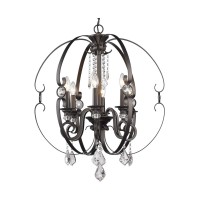 Golden Lighting Ella 6 Light Chandelier