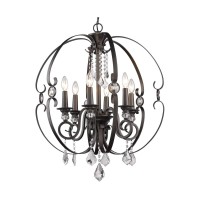 Golden Lighting Ella 6 Light Chandelier