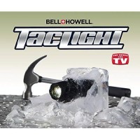 Bell + Howell 1176 Taclight High-Powered Tactical Flashlight With 5 Modes & Zoom Function 22X Brighter High Lumens Weather Proof For Outdoor Activities, Camping, Emergency As Seen On Tv (Original)