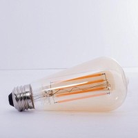 Bulbrite Led St18 Dimmable Medium Screw Base (E26) Light Bulb, 40 Watt Equivalent, 2200K, Antique