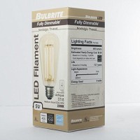 Bulbrite Led St18 Dimmable Medium Screw Base (E26) Light Bulb, 40 Watt Equivalent, 2200K, Antique