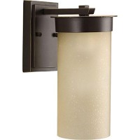 Progress Lighting P5625-20 Hawthorne One-Light Med. Wall Lantern, Antique Bronze