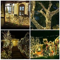 Fullbell Christmas Lights, Fairy Lights Outdoor 66Ft 200 Led With Memory Modes Controller, Plug In Easter Decor Lights For Bedroom Party Wedding Garden Christmas Tree Indoor Outdoor Decorations