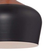 Possini Euro Design Felton Black Mini Pendant Lighting Fixture 12