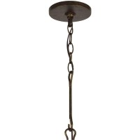 Crystorama Solaris 5 Light English Bronze Mini Chandelier