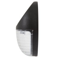 Pure Garden 50-131 Solar Light, Black