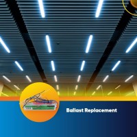 Technical Precision Replacement Ballast For Accupro Ap-Rc-432Ip-120 By Technical Precision - T8 120V-277V Electronic Fluorescent Light Ballast - Operates 3 To 4 Linear Lamps - 1 Pack