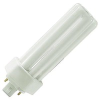 (10 Pack) Plt-26W 827, 4 Pin Gx24Q-3, 26 Watt Triple Tube, Compact Fluorescent Light Bulb