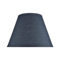 Aspen Creative 32182 Transitional Hardback Empire Shape Spider Construction Lamp Shade In Washed Blue, 13 Wide (7 X 13 X 9 12)